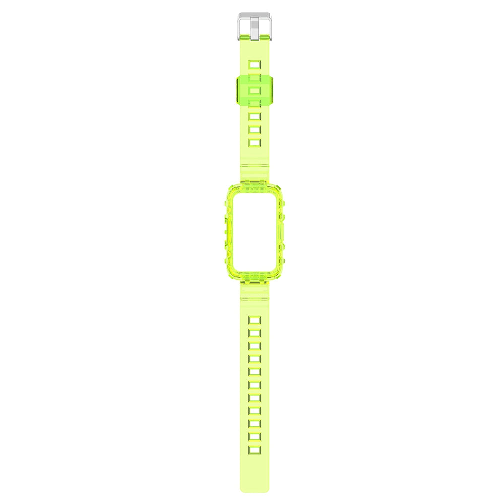 For Huawei Band 7 Band 6 Honor Band 6 Replacement Transparent TPU Watch Strap Wrist Band with Watch Case For Huawei Band 7 Band 6 Honor Band 6 Replacement Transparent TPU Watch Strap Wrist Band with Watch Case